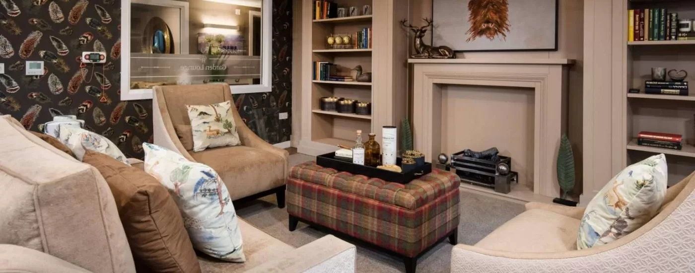 Luxury lounge at Cramond Residence